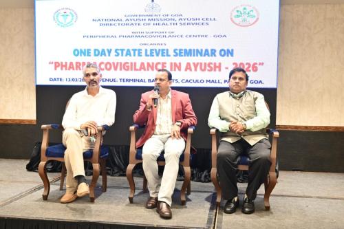 One Day State level Seminar on - Pharmacovigilance in Ayush 2026